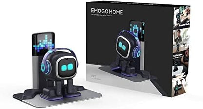 EMO Go Home AI Desktop Pet Robot with EMO Smart Lighting (Home Station)