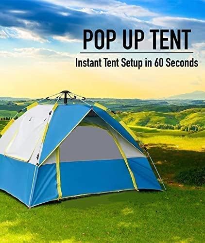 HJB VISSO 4 Person Instant Camping Tent