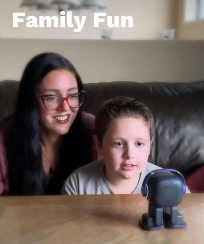 EMO Go Home AI Desktop Pet Robot with EMO Smart Lighting (Home Station)