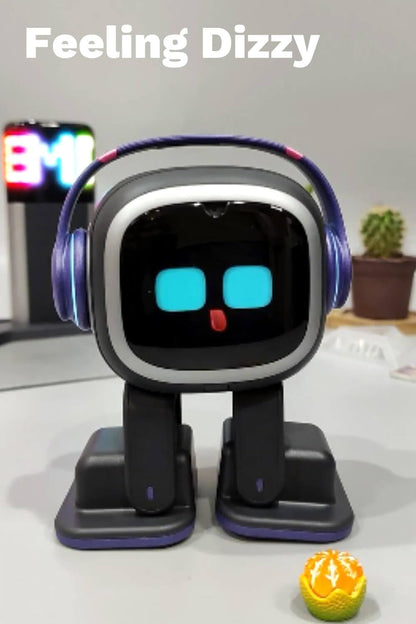 EMO Go Home AI Desktop Pet Robot with EMO Smart Lighting (Home Station)