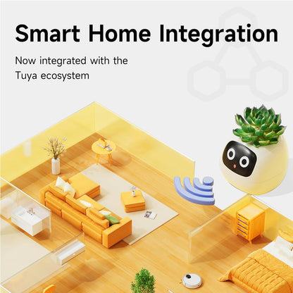 PLANTSIO Smart Emoji Pet Pot for Plant Care Guidance