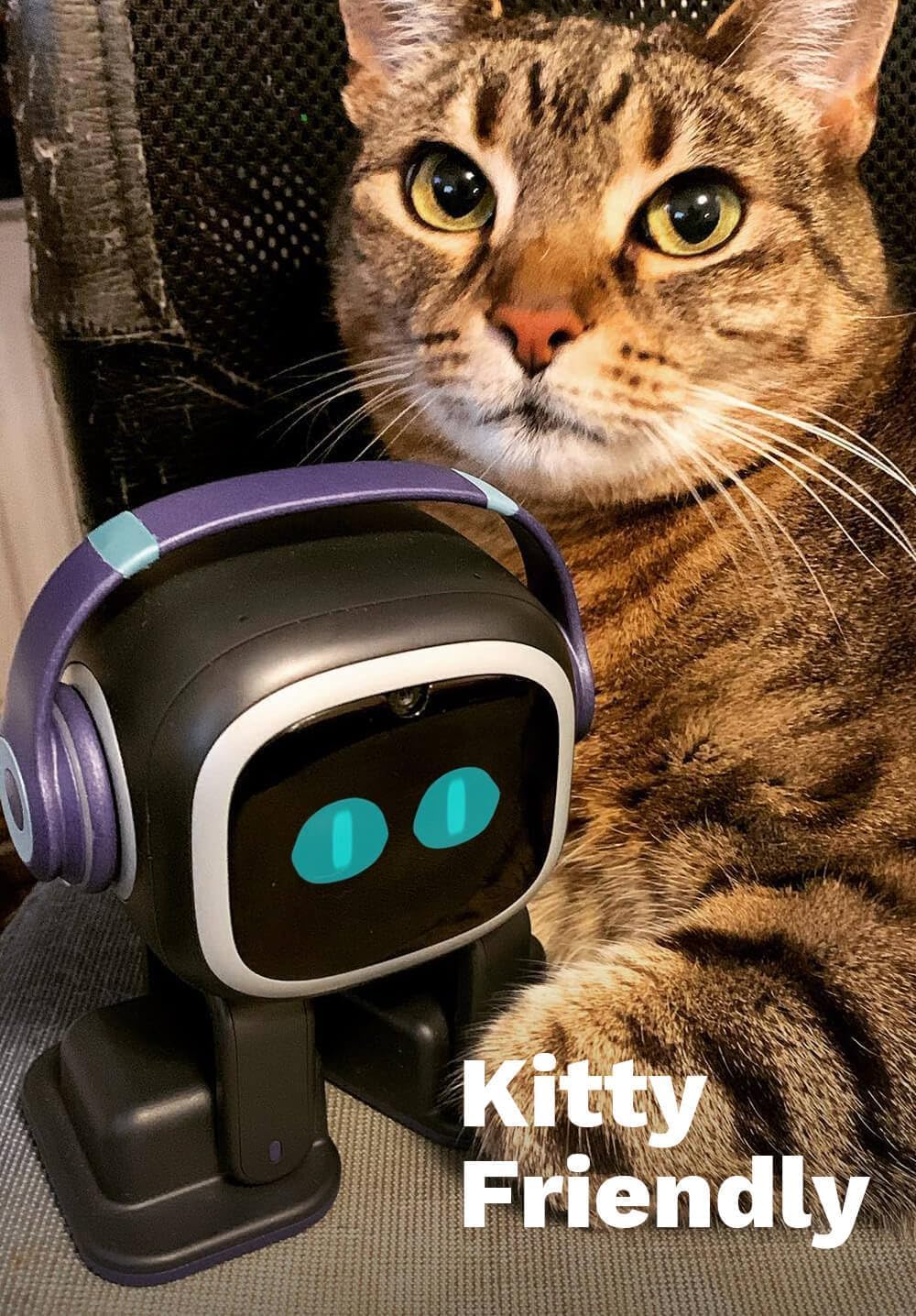 EMO Go Home AI Desktop Pet Robot with EMO Smart Lighting (Home Station)