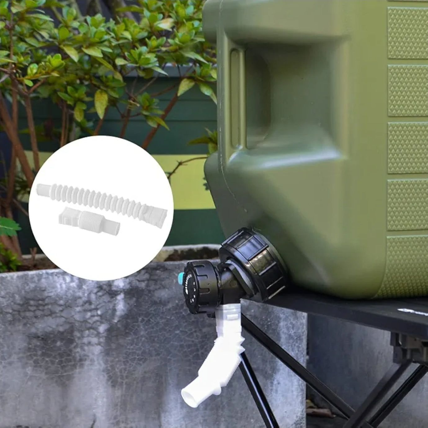 Outdoor Water Storage Bucket Tourist Camping Portable Water Reservoir With Tap Portable Bucket Water Storage Tanks